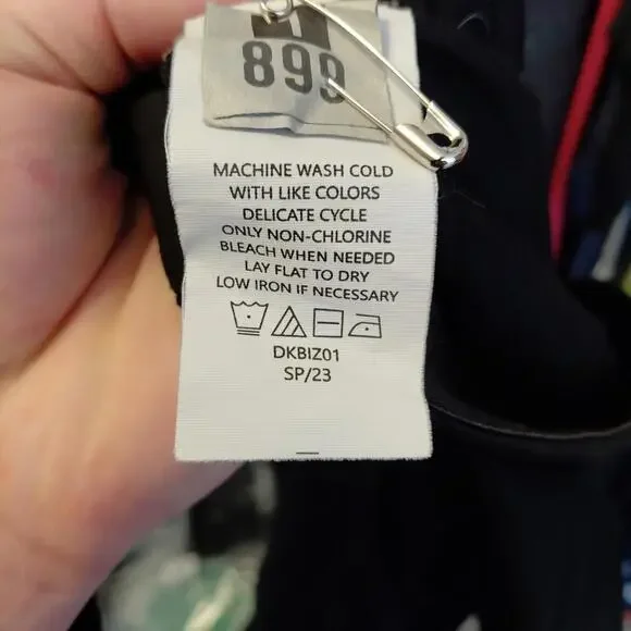 Quince Pants Womens Large Ultra Ponte Stretch Super Wide Leg Split Seam Front - Picture 9 of 12